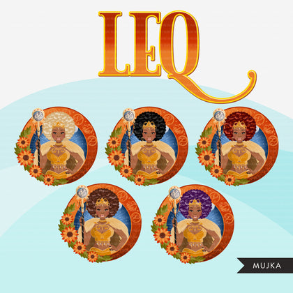 Zodiac Signs, LEO Clipart BUNDLE, Astrology designs, Horoscope graphics, sublimation designs digital download,  Png for Cricut & Cameo