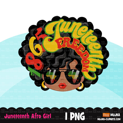 Juneteenth clipart, Juneteenth Black girl, black history sublimation designs download, Juneteenth quotes, independence day, 1865 png