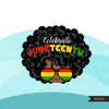 Juneteenth clipart, Juneteenth afro black girl, black history sublimation designs download, Juneteenth quotes, independence day, 1865 png