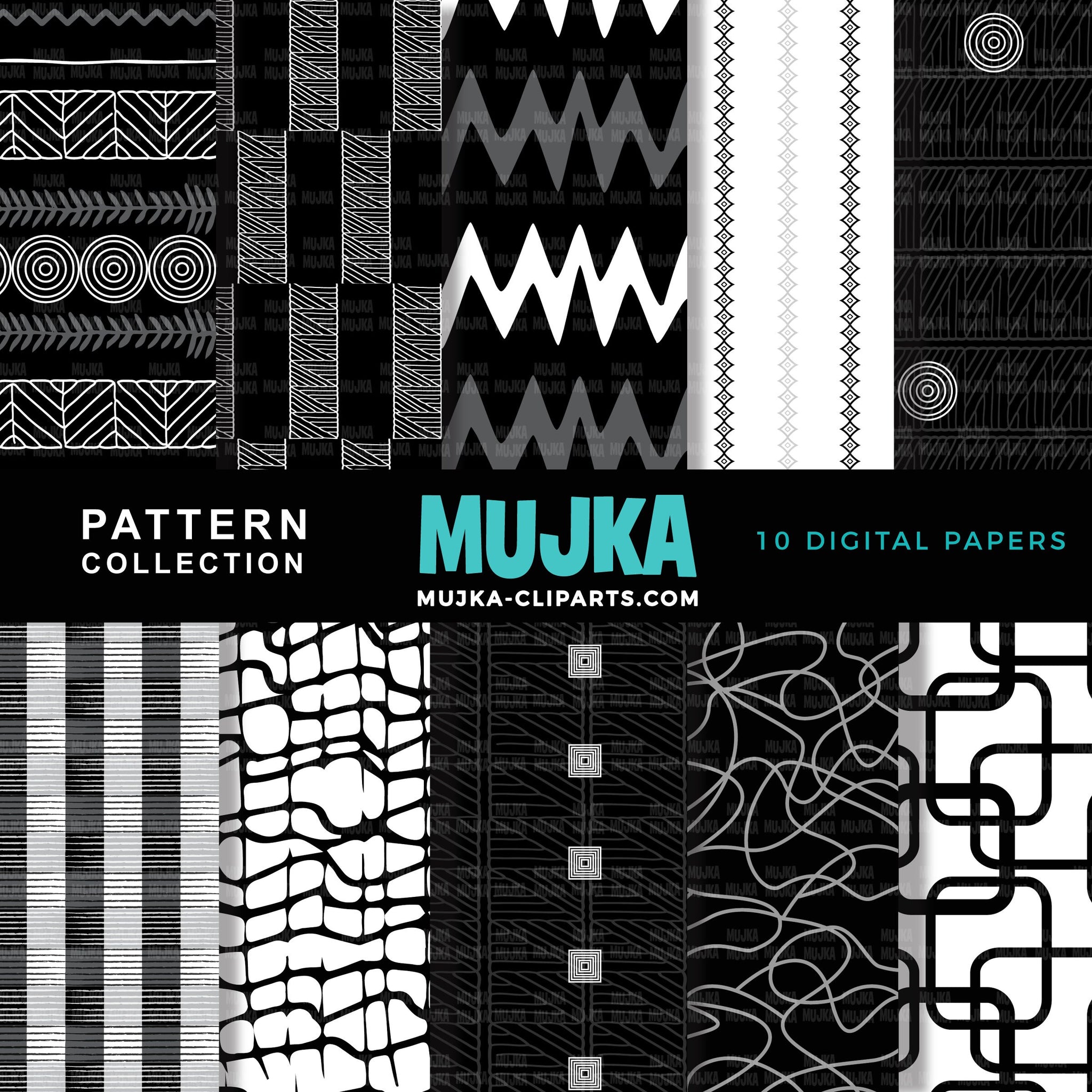 Masculine digital papers, men's digital patterns, seamless scrapbook papers, black and white digital papers, father's day, scrapbook papers
