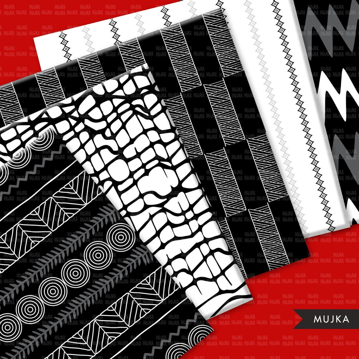 Masculine Patterns Paper Masculine digital papers, men's digital patterns, seamless scrapbook p ...