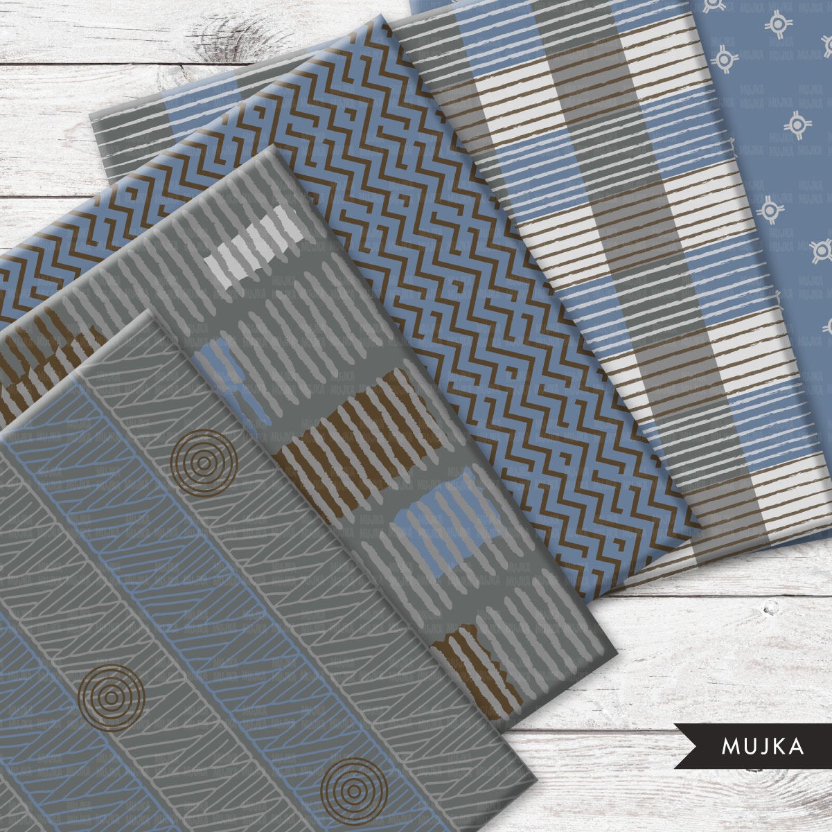 Pattern Paper For Men Masculine digital papers, men's digital patterns, seamless scrapbook p ...