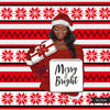 Christmas clipart, Fashion Clipart, Black Santa Clipart, Black women clipart, black girl png, afro santa, Christmas sublimation digital png