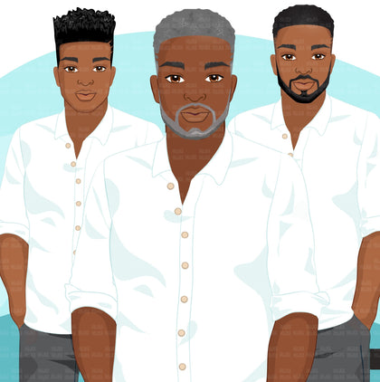 Men clipart Bundle, black man png, male clipart, latino man, man birthday designs, fathers day sublimation designs, afro male png, afro man