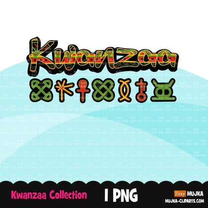 Kwanzaa png, Kwanzaa sublimation designs digital download, African heritage clipart, Kwanzaa principles, Juneteenth png, Kwanzaa wall art, black history