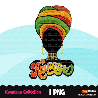 Kwanzaa png, Kwanzaa sublimation designs digital download, African heritage clipart, Black woman png, Juneteenth png, Kwanzaa wall art, black history