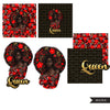 Black woman png, black queen png, fashion clipart, black woman clipart, Christmas png, new year png, sublimation designs, planner png, pod