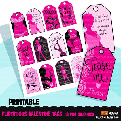 Sexy gift tags png, printable valentine gift tags, valentine's day printables, valentine tag, sexy gift ideas, sexy tag png, sexy woman png