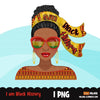 Black History png, Black woman png, sublimation designs digital download, African heritage clipart, I am black history png, Juneteenth png
