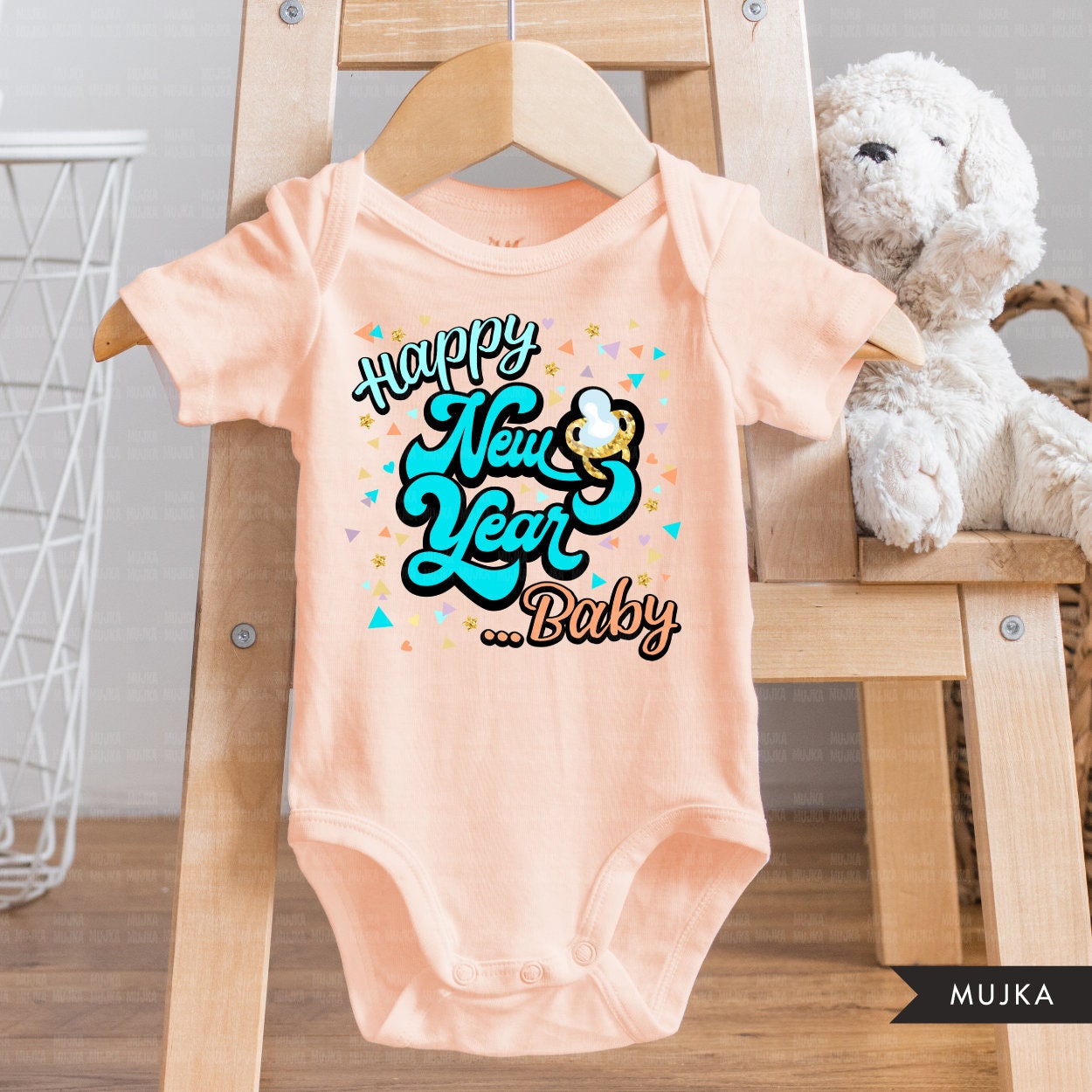 New year baby PNG, new year sublimation designs, new year baby boy shirt, new year png, new year clipart, happy new year designs, 2022 baby