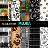 Black History digital papers, African Patterns, Juneteenth seamless digital patterns, geometric