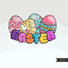 Easter Egg PNG, Easter egg Clipart, Easter egg coloring, B&W Easter egg, Easter digital stamps, Easter egg sublimation designs, hand drawn