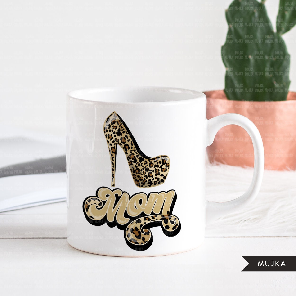 Mom png, Leopard Mom png, mom gifts, mom sublimation designs, leopard high heels png, mom shirt, mothers day gift, sublimation png, mama png