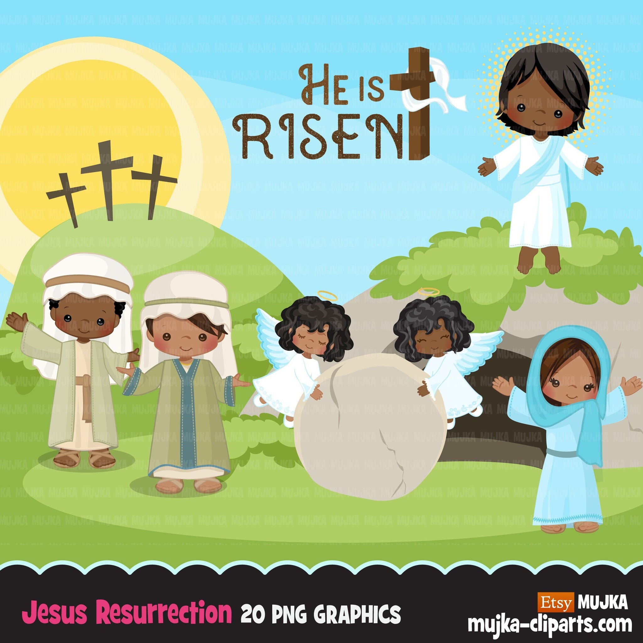 resurrection of black jesus christ
