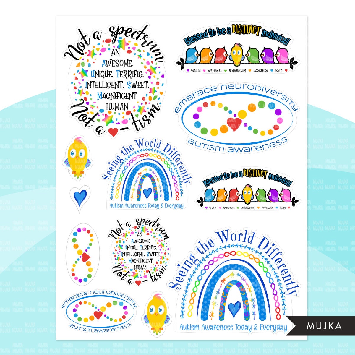 Autism stickers, Neurodiversity bundle, autism png, autism awareness p – MUJKA CLIPARTS autism-stickers-neurodiversity-bundle-autism-png-autism-awareness-p-mujka-cliparts