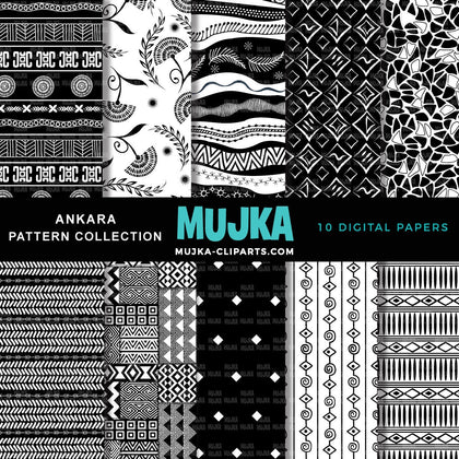 Mud cloth digital papers, masculine digital papers, seamless pattern, geometric patterns, fathers day, African background, kente pattern