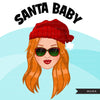 Santa Baby PNG, Santa Bundle, Santa ladies Bundle, Christmas clipart, Christmas Bundle, Woman png, Noel graphics, sublimation designs