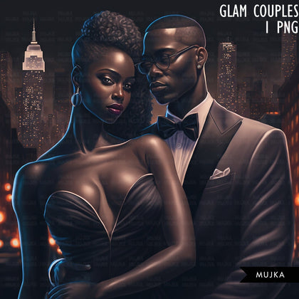 Black couple art, valentine sublimation designs, Black man & woman PNG, Anniversary Gifts, Valentines day couple designs, commercial use PNG