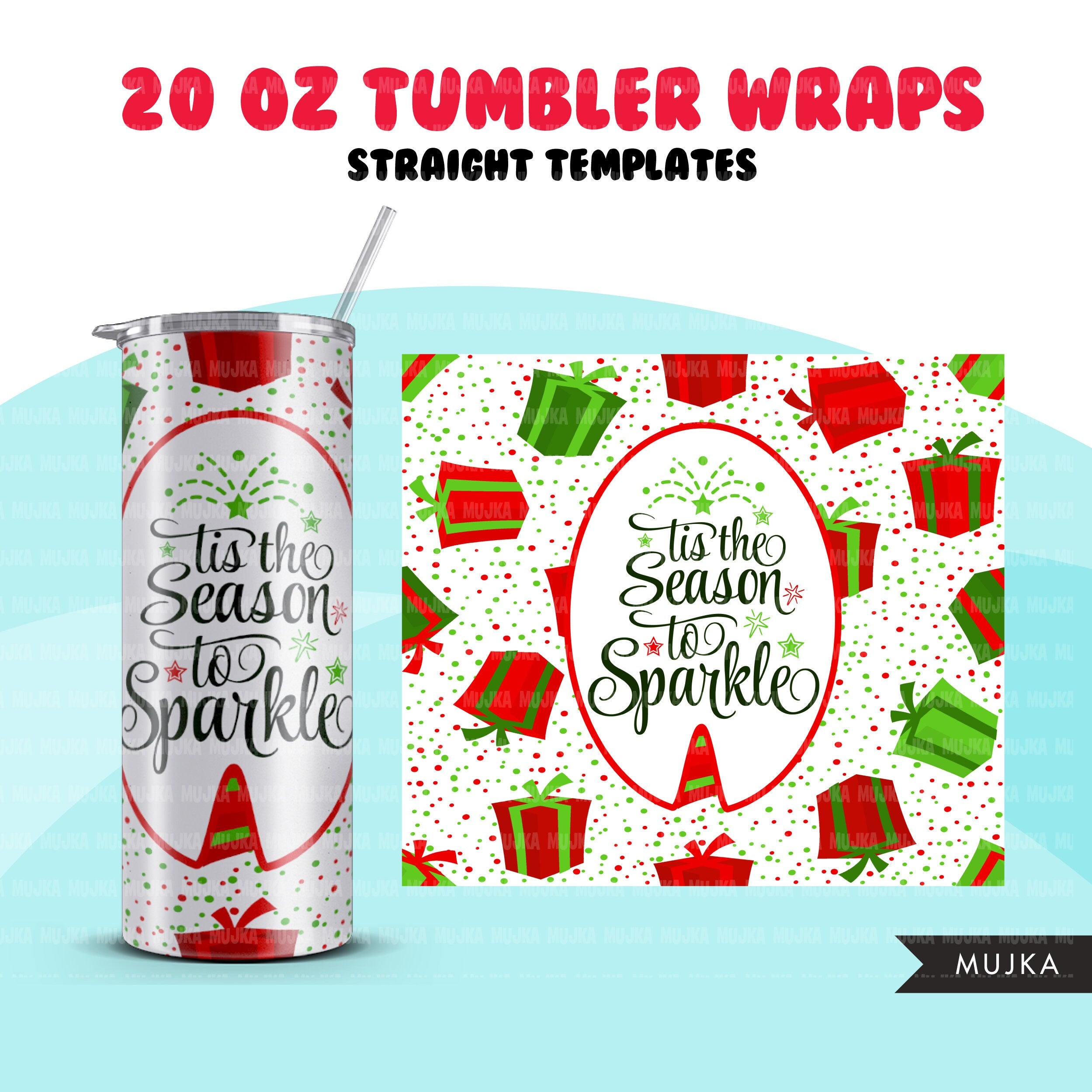 Fun Christmas Tumbler Designs 20 oz Tumbler, Lid, Straw & Gift Box –  Mackinac Island Designs