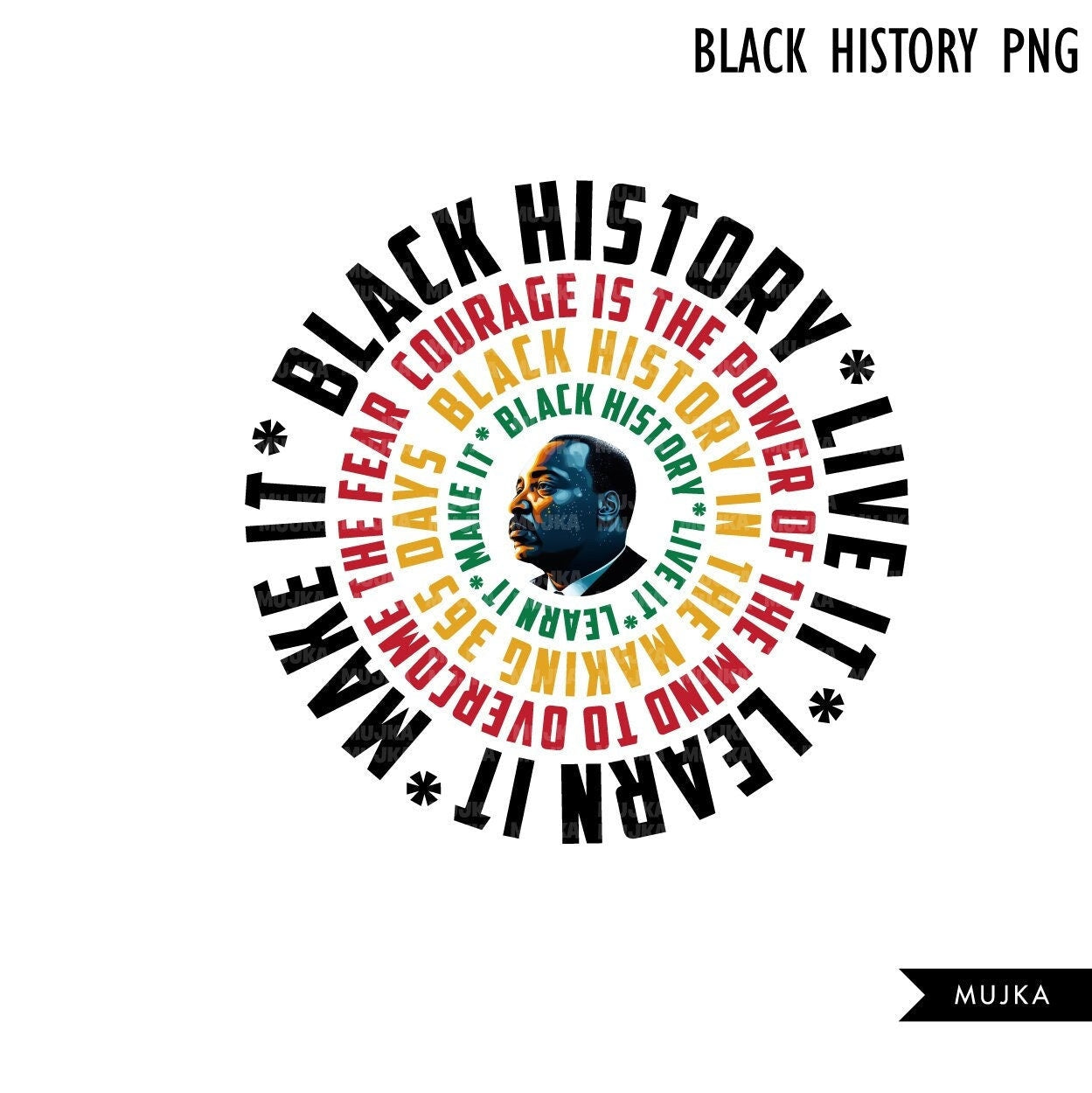 Black History, Black History Month PNG, MLK png, sublimation designs, Martin Luther King Jr, black history clipart, African png