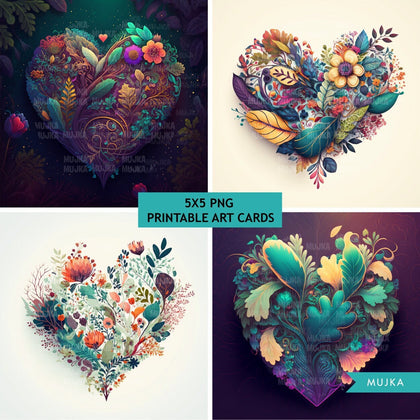 Love cards, printable love stickers, floral prints, floral heart art, love printable, love word clip art, love letters png, valentine card