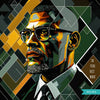 Black History PNG, Malcolm X Png, Black History art Card, Black History wall art, sublimation design, Malcolm X posters, BHM designs