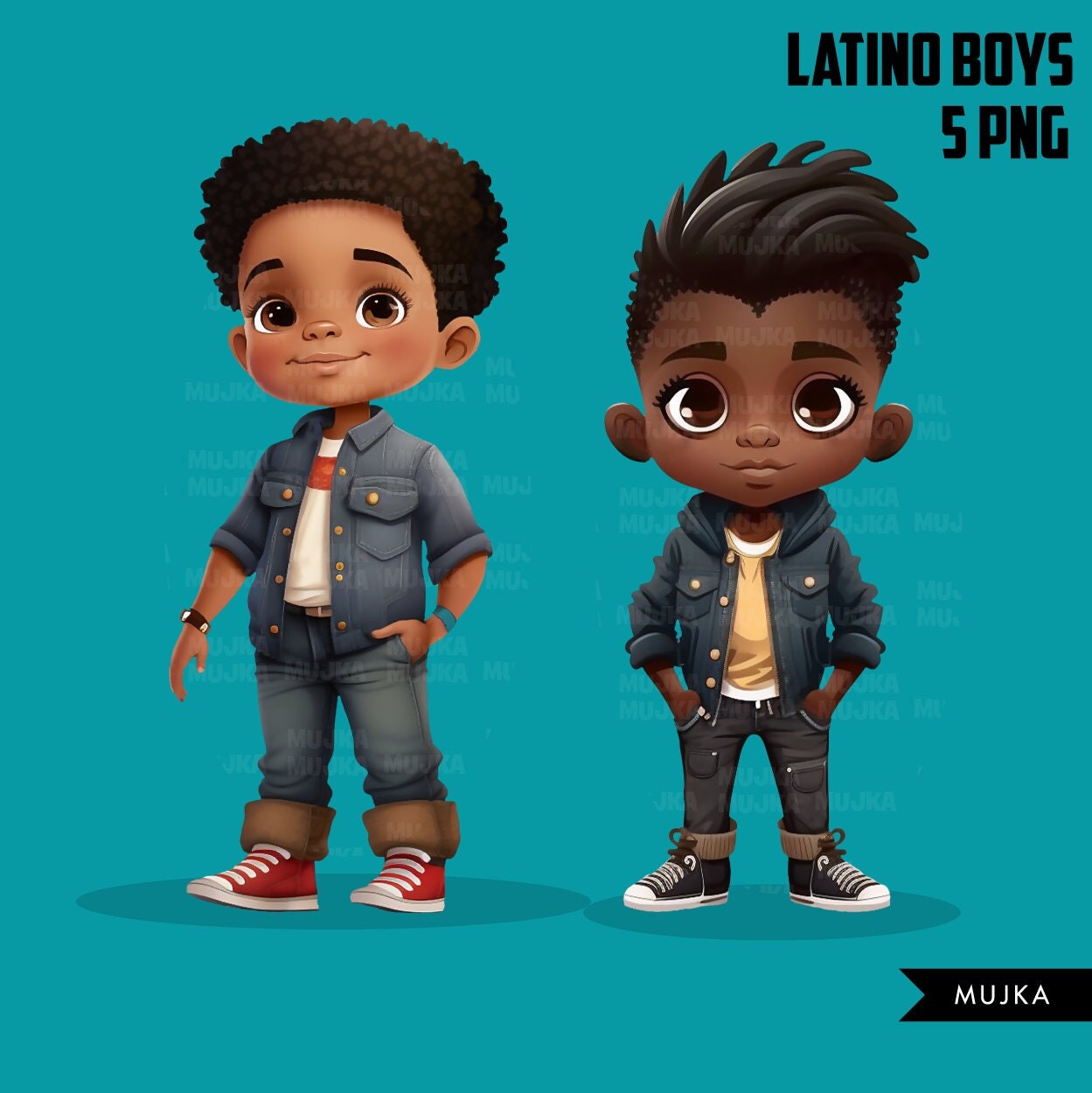 Latino boys art, siblings png, friends png, Hispanic png, Latino boys clipart, cool Mexican boys, twins png, brothers clipart, afro png