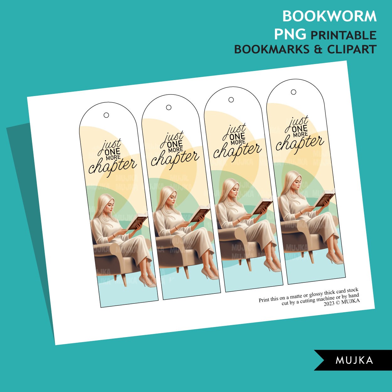 Bookworm png, Printable Bookmarks, Blonde woman reading png, Bookworm clipart, reading clipart, self care woman png, reading girl stickers