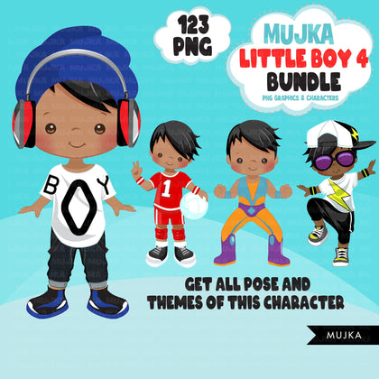 Lindo niño latino png Paquete, niño mexicano, arte de niños hispanos, pegatinas digitales de niño pequeño, paquete de niño lindo, pegatinas de planificador, cumpleañero