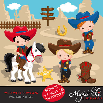 Cowboy Clipart, boy