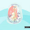 Mothers Day clipart, mother's day sublimation designs digital download, pregnancy, baby shower favors, wall art, pregnant blonde woman png